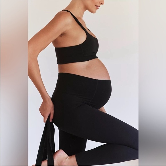 FP Movement x Hatch Never Better Maternity Leggings in Black NEW OB19158 - Picture 5 of 11